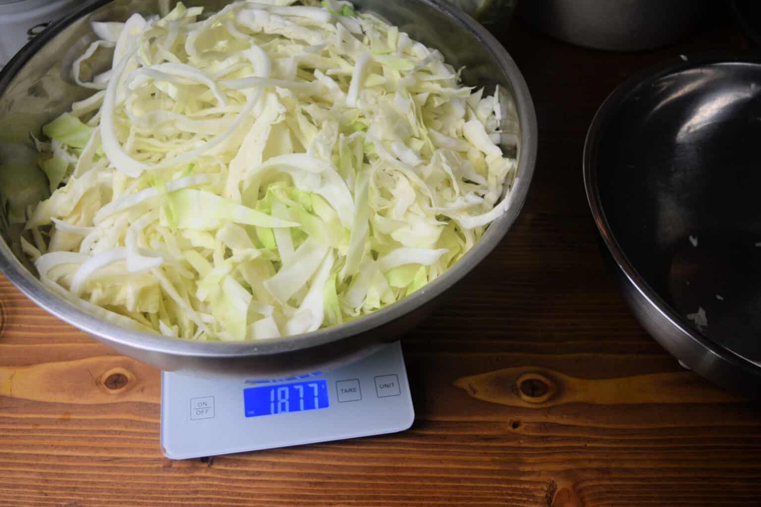 How To Make Fermented Sauerkraut (coleslaw recipe) Idie's Farm