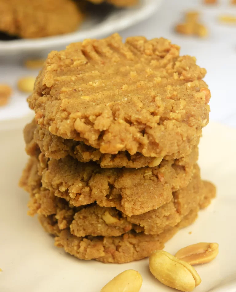 ​Easy Keto Peanut Butter Cream Cheese Cookies Recipe 