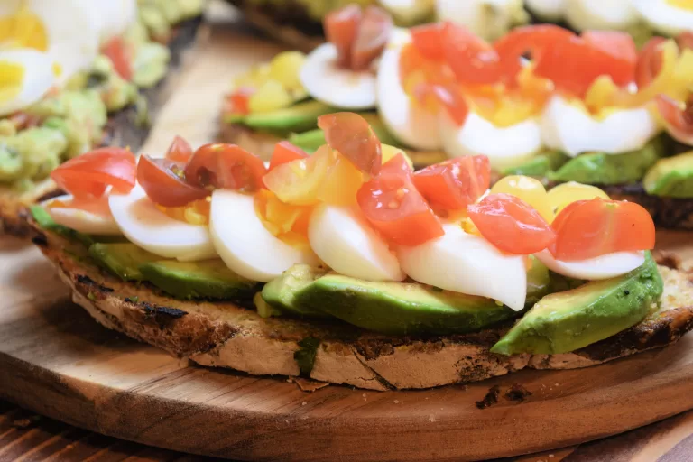 Sourdough Bread Breakfast Recipe with Egg and Avocado
