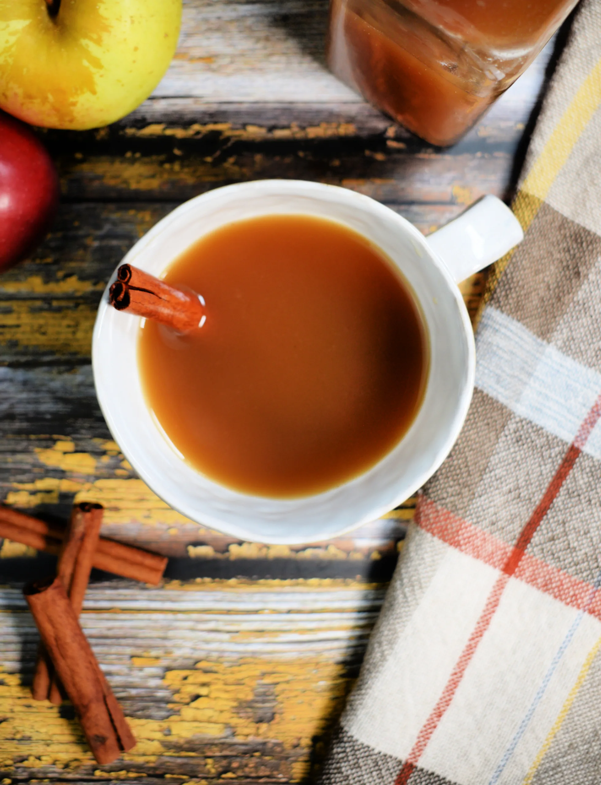 How to Make an Apple Cinnamon Fermented Shrub Recipe