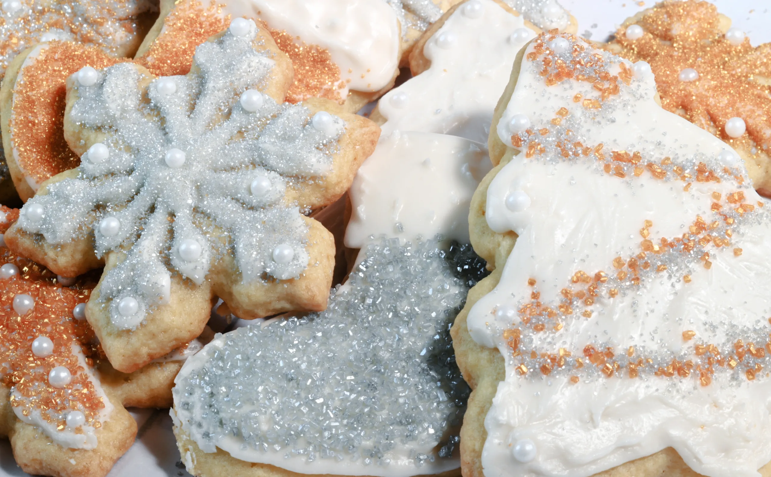 Just baked and iced sourdough cookies for Perfect Soft Sourdough Discard Sugar Cookie Recipe.
